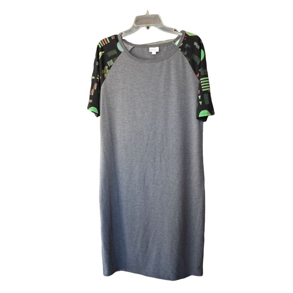 Women's Lularoe Gray T-shirt Dress XL